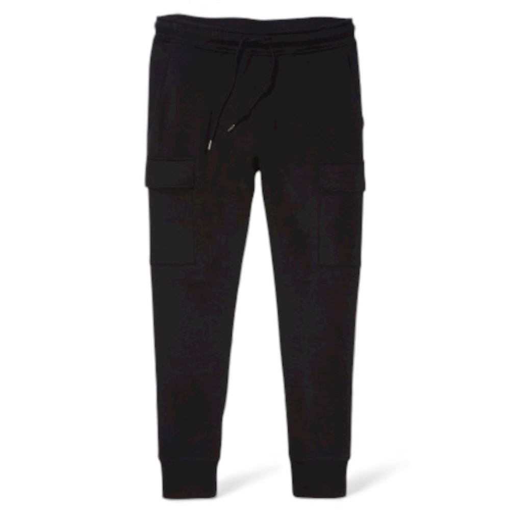 Men’s Black AE 24/7 Cargo Joggers